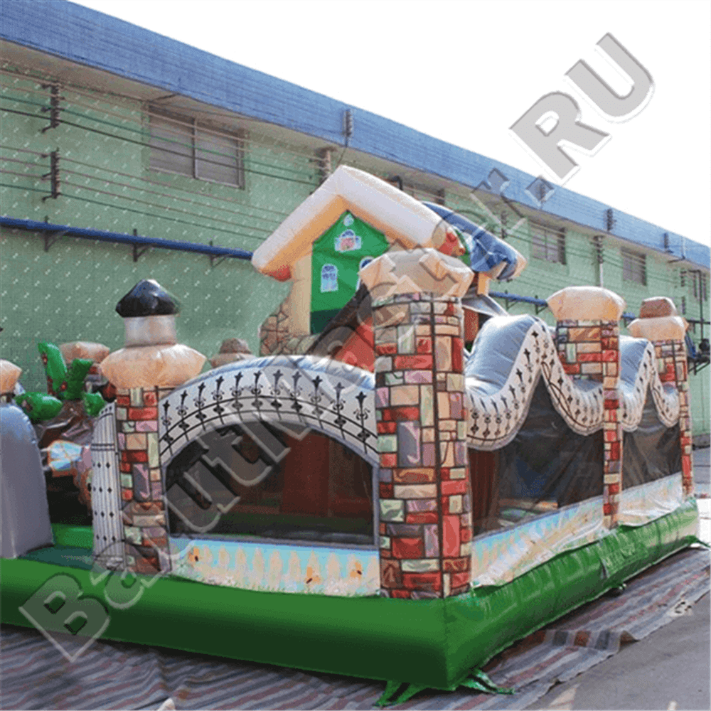 Коммерческий надувной батут "Терем" 6*6*4 м