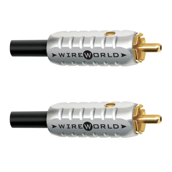 Wireworld Male Gold Tube RCA pair
