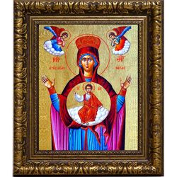 Айя (Агия) Напа, Покровительница Леса. Икона Божьей Матери на холсте.