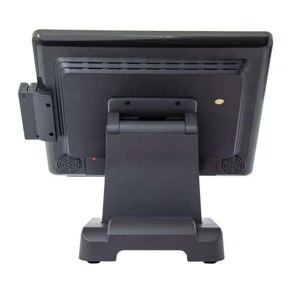 Монитор сенсорный POScenter 15&quot; (Touch, Г- обр. HDMI+VGA+AUX, Spk, двусторонний MSR, БП, подставка ), черный