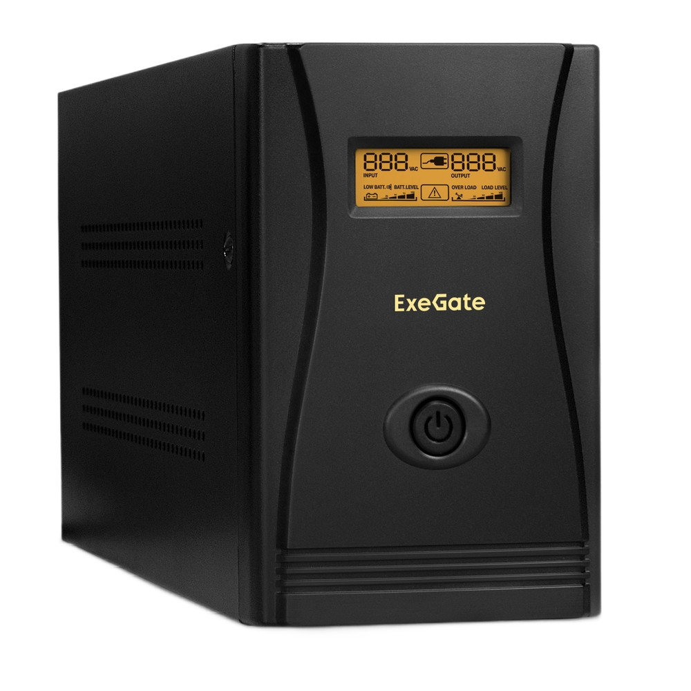 Источник бесперебойного питания  Exegate SpecialPro Smart LLB-3000.LCD.AVR.4SH.RJ.USB