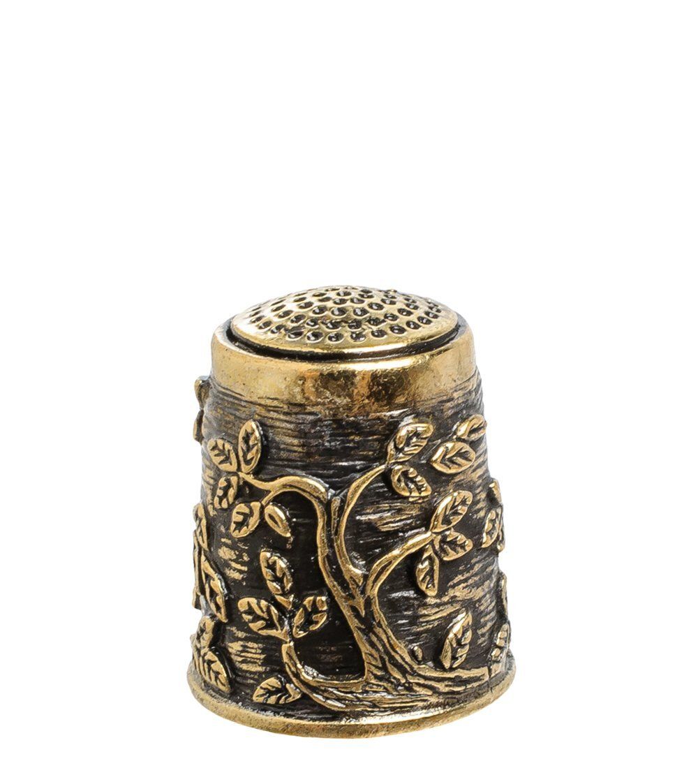 AM-1447 Наперсток «Сова в лесу» (латунь)