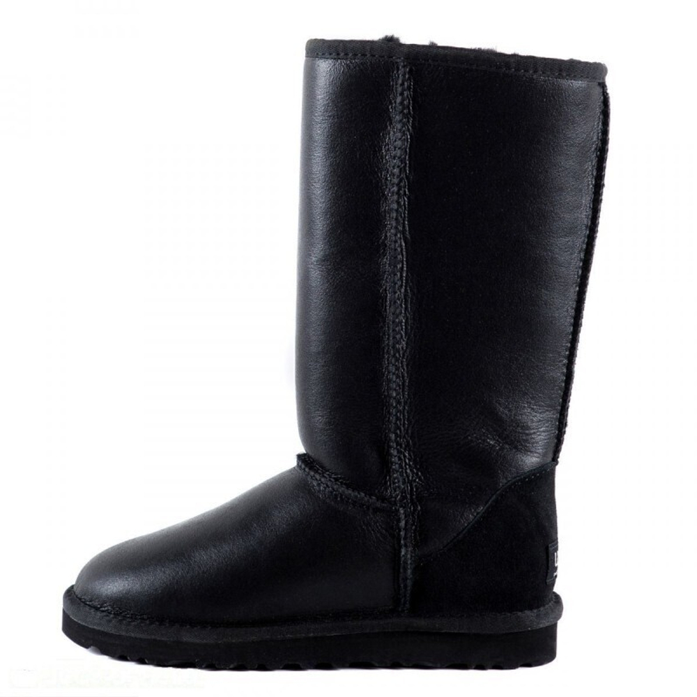 Угги Classic Tall Metallic Black