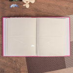 2005312 Фотоальбом 200 фото 10х15 см "Наша малышка" тиснение 26,5х17,5х5 см