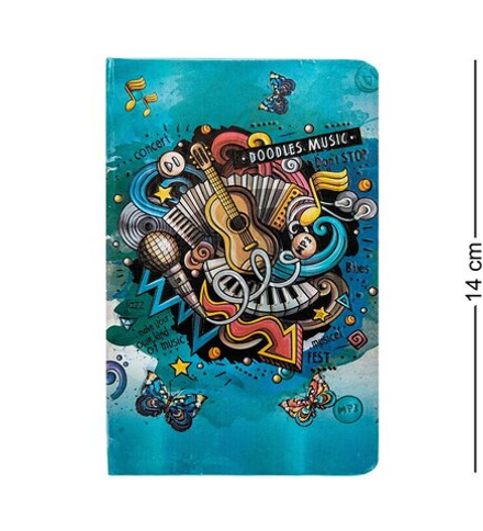 BM-09/1 Блокнот мал. «Звуки музыки» (3D твердая обложка)