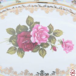 Блюдо овальное Queen's Crown Aristokrat Роза 28 см