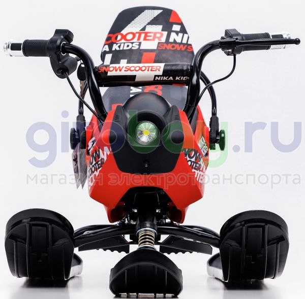 Детский электроснегокат BARS Arctic - Красный
