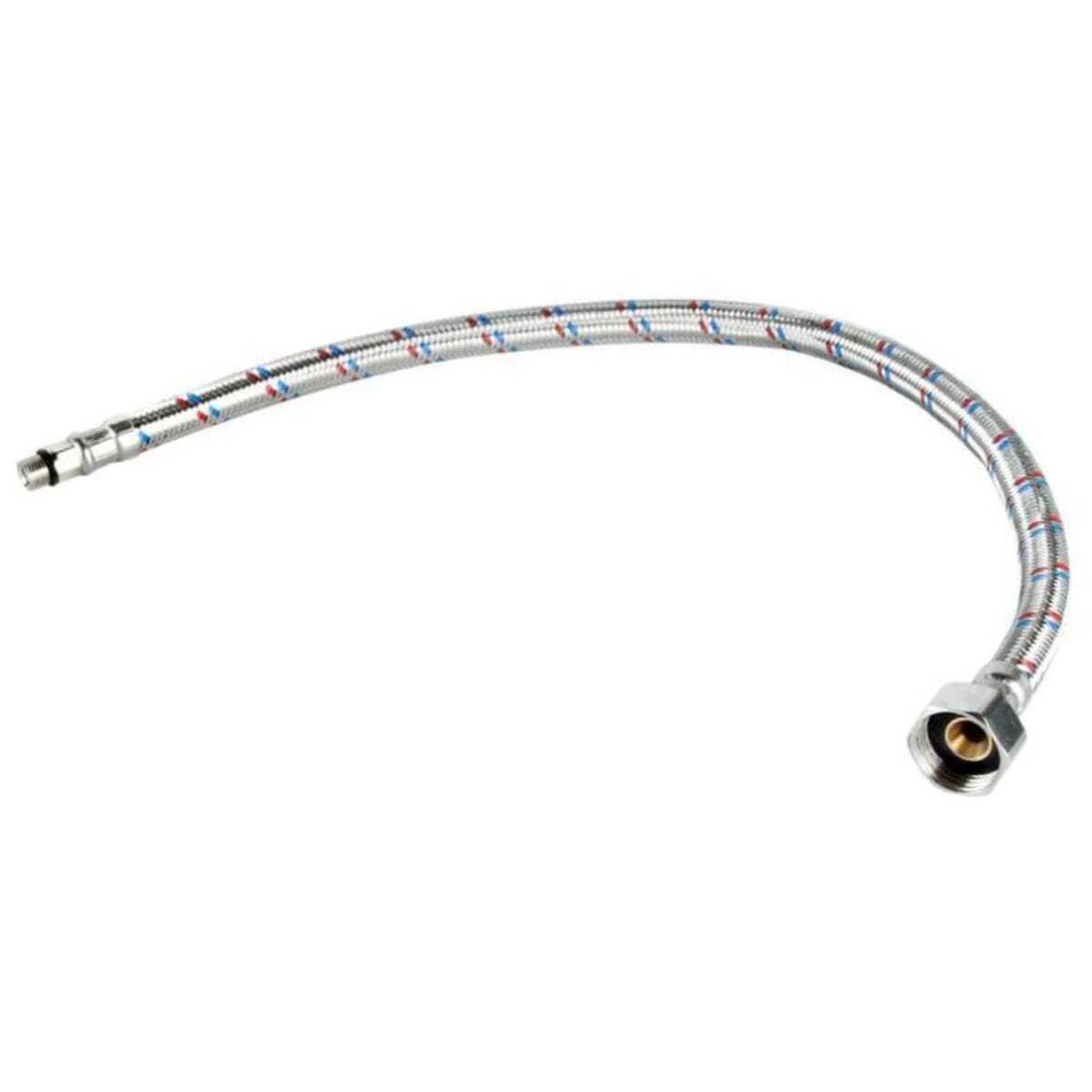 Шланг в мет. опл. для смесителя 30см Valfex