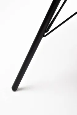 "Конте" интерьерный стол из HPL круглый Ø70см, цвет "серый гранит"