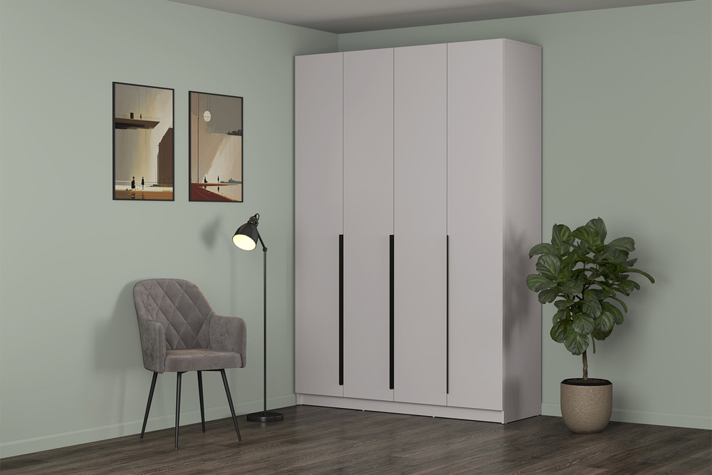 Шкаф для одежды 4-х створчатый Брандо 67.13, Кашемир