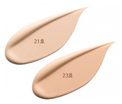 Тональный кушон с матовым финишем.  Missha Тон 23 Velvet Finish Cushion SPF50+ PA+++№23 15 гр.