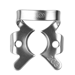 Кламп коффердам №203 для моляров KSK (Dentech, Япония). Купить на kofferdam.pro