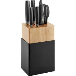 Zwilling Набор из 4 ножей в блоке Now S + ножницы + точилка