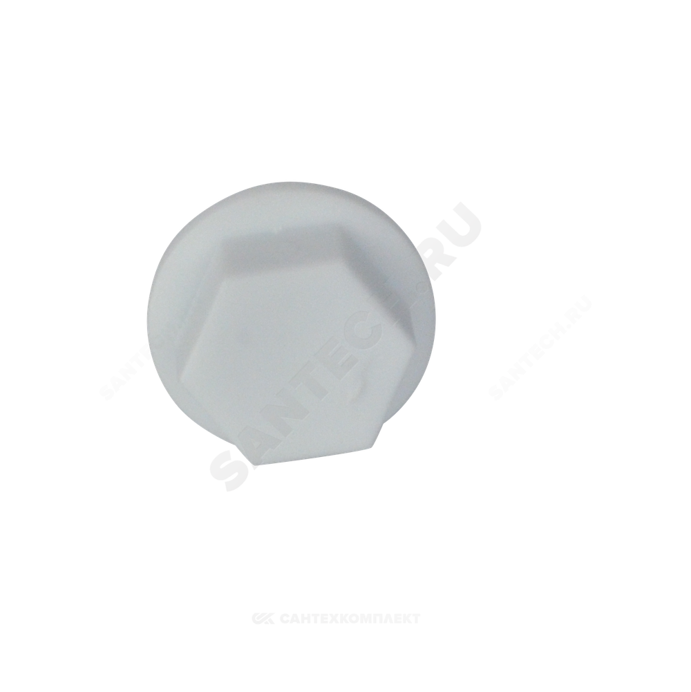 Заглушка (пробка) PP-R белая Дн 20х1/2" НР VALFEX 10163020