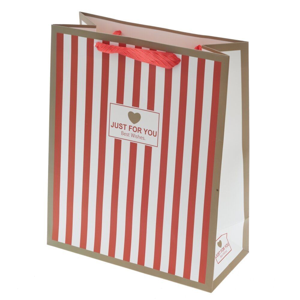 GAEM Пакет подарочный M (бумага 230г/м2, блок микс 12шт), L26 W10 H32 см, 4в.