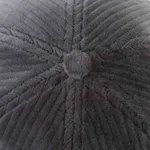 Кепка Ymkashix Velvet Face Flower графитовая