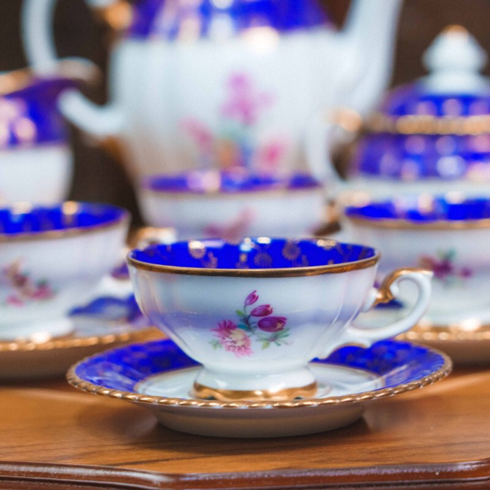 Кофейный сервиз из 15 предметов