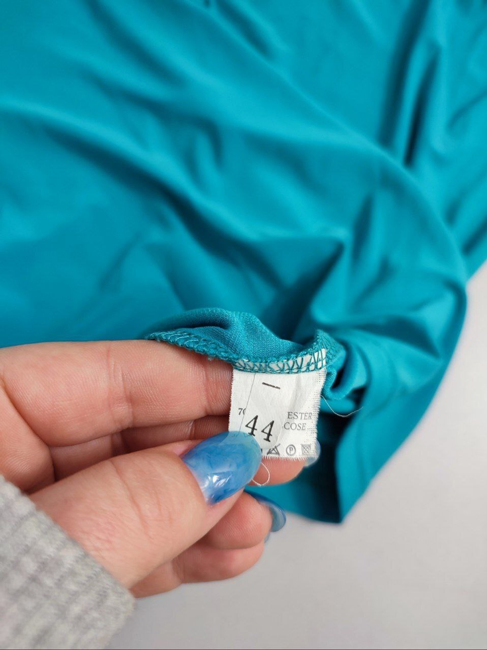 Топ Matiolla бирюзовый 44 размер