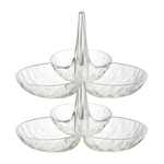 Набор менажниц из акрила arctic, прозрачный, 2 шт.