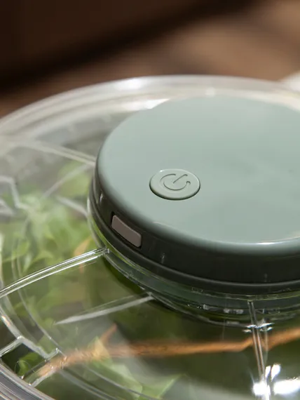 Электросушилка для салата press&amp;dry, 3,5 л, шалфей