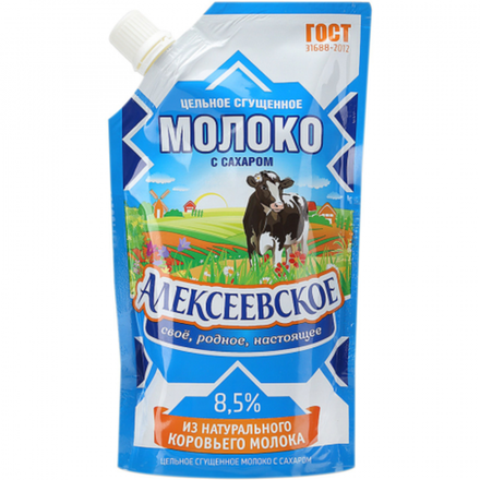 Молоко сгущенное Алексеевское 8,5% 650 гр