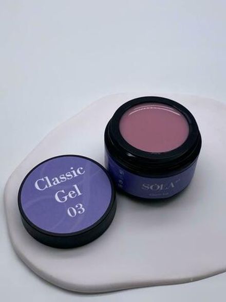 SoLa Gel Classic 03 - Гель моделирующий камуфлирующий, 15мл