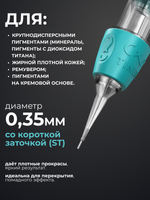 Картриджи Tinel MONTREAL 0.35/1 RLST блистер 5шт.
