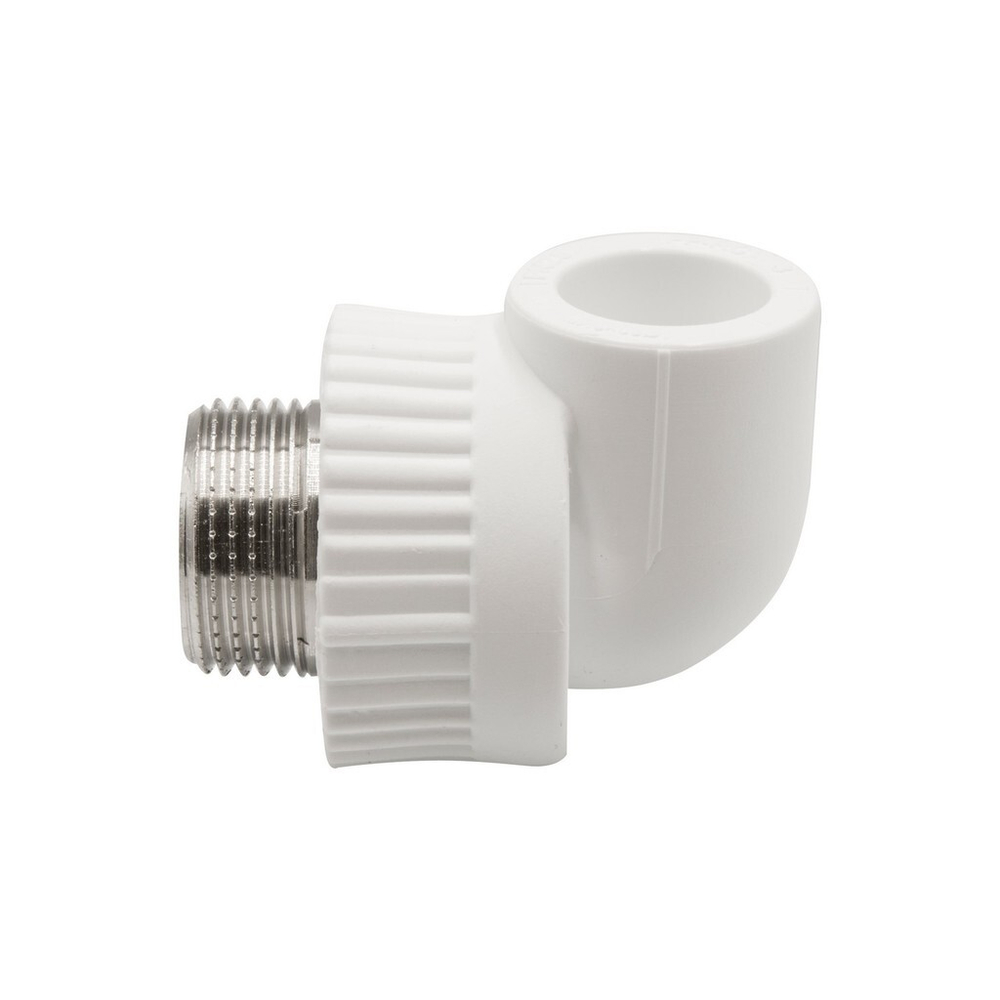 Уголок комб. нар 20х3/4'' EVER® plast  БЕЛЫЙ (Россия)