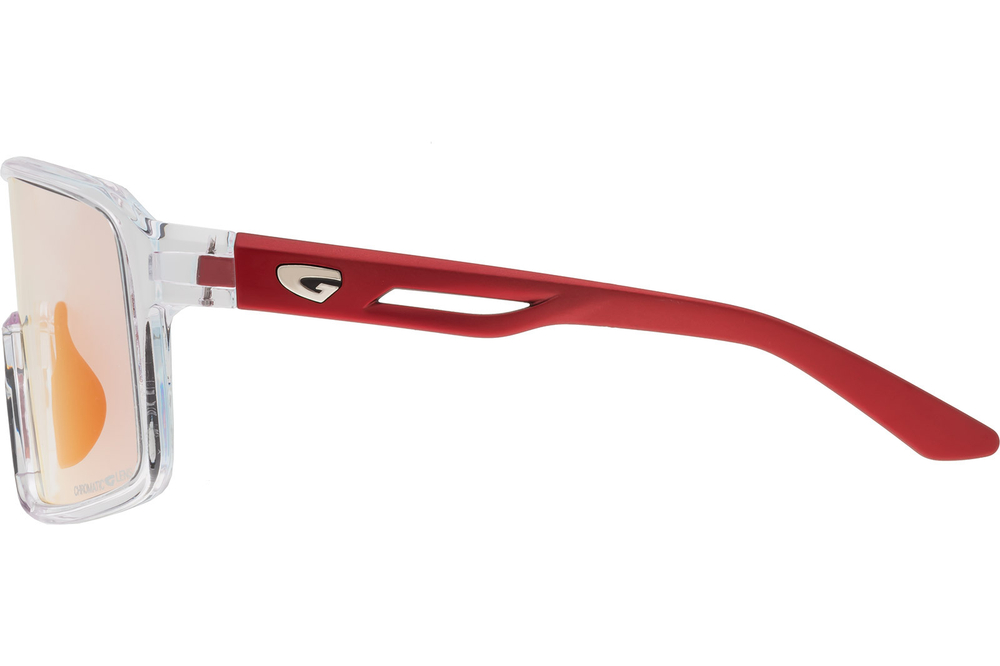 Спортивные очки GOG Ragnarok / Cristal Clear-Matt Metallic Red / Photochromic Red Lens