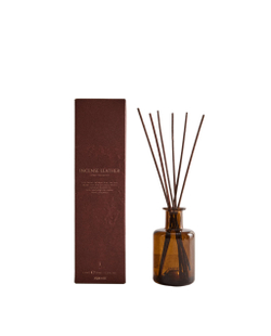 Zara Home Аромадиффузор Incense Leather 95 мл, тростниковые палочки микадо, аромат восточный древесный, Коричневый