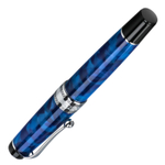 Ручка-роллер Aurora Optima Auroloide Variegated Blue CT, в подарочной коробке