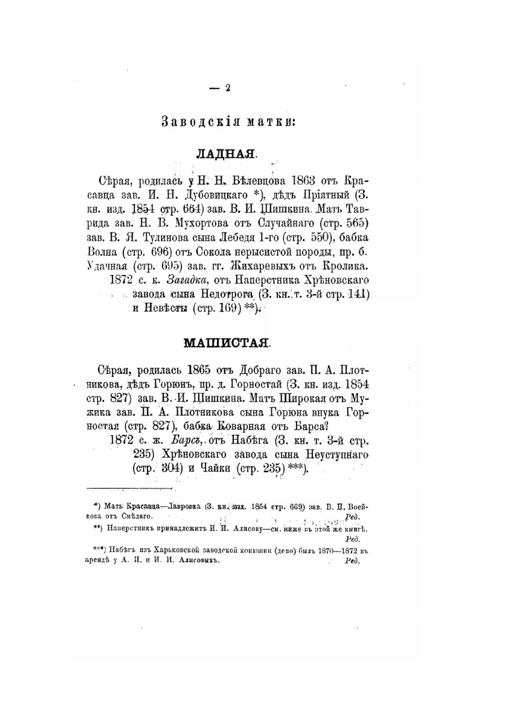 Книга рысистых лошадей в России с определением чистопородности. Часть 8 | Н. Лодыгин