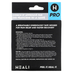 Heali Medical Corp, дышащая эластичная кинезиологическая лента, бежевый с изображением зебры, 20 предварительно нарезанных полосок