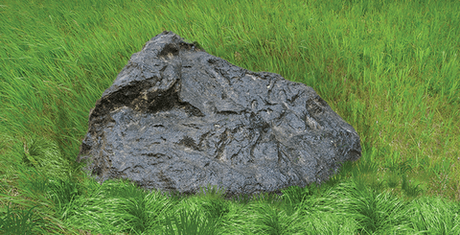 Декоративный камень Де-Люкс на люк D70/30 - Серый