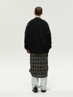 Zip-Up Sweatshirt Black