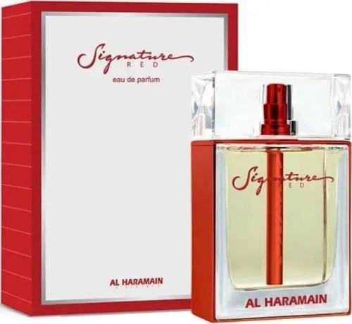 Мужская парфюмерная вода Al Haramain Signature Red EDP 100 мл с нотами бергамота и мандарина