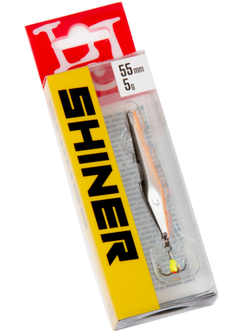 Блесна вертикальная зимняя Lucky John SHINER 55мм Minnow блистер