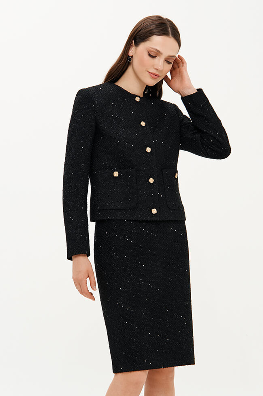 1960 Жакет женский (черный)