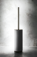 Ёршик Gessi 316 h424 мм, напольный, цвет White/Steel Brushed