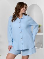 Рубашка Вуаль-6 Виотекс ГОЛУБОЙ