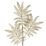 Ветка декоративная «Искристая симфония» 55 см, Золото
