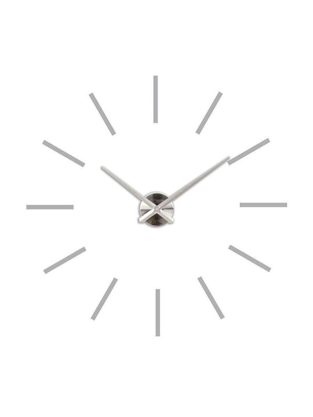 Настенные 3D часы большие самоклеящиеся D 100 120 см / Часы настенные 3d / Часы 3d настенные