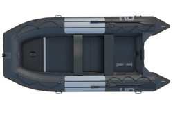 Надувная ПВХ-лодка BADGER Heavy Duty 430 AL, Серый