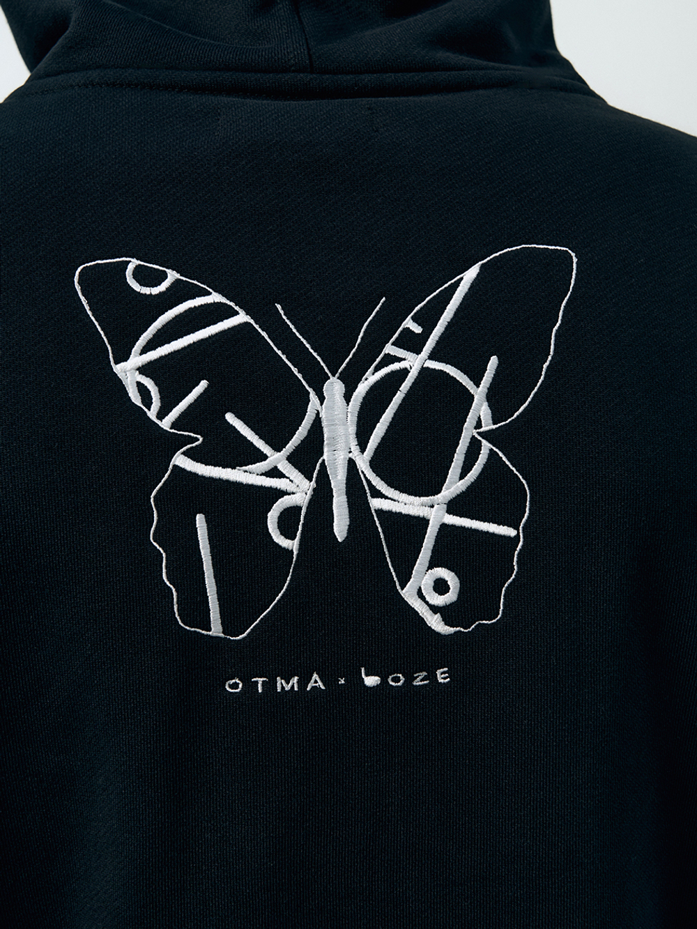 Худи на молнии "OTMA x BOZE"