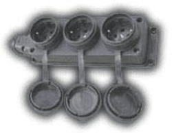 Каучук Колодка 3-ая с заглушками (1/36), 106-0400-0101