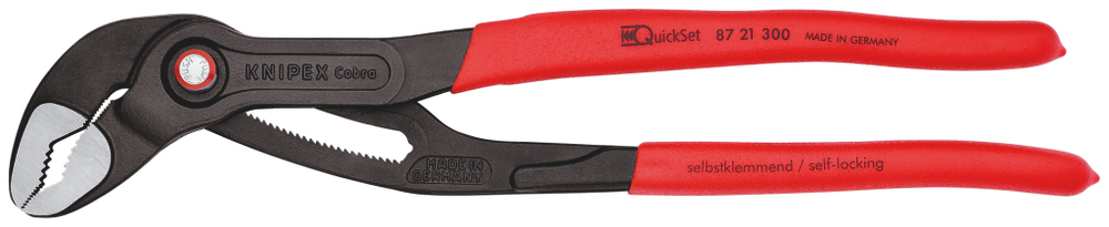 KNIPEX Cobra® QuickSet черненая 300 мм 8721300SB
