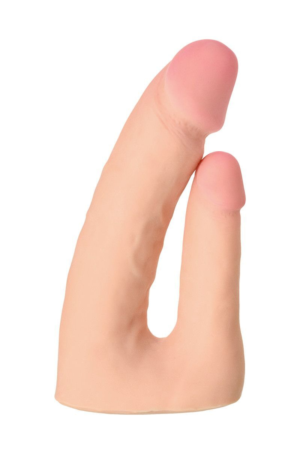 Поясной страпон ToyFa RealStick Elite – двойное проникновение, 19 см