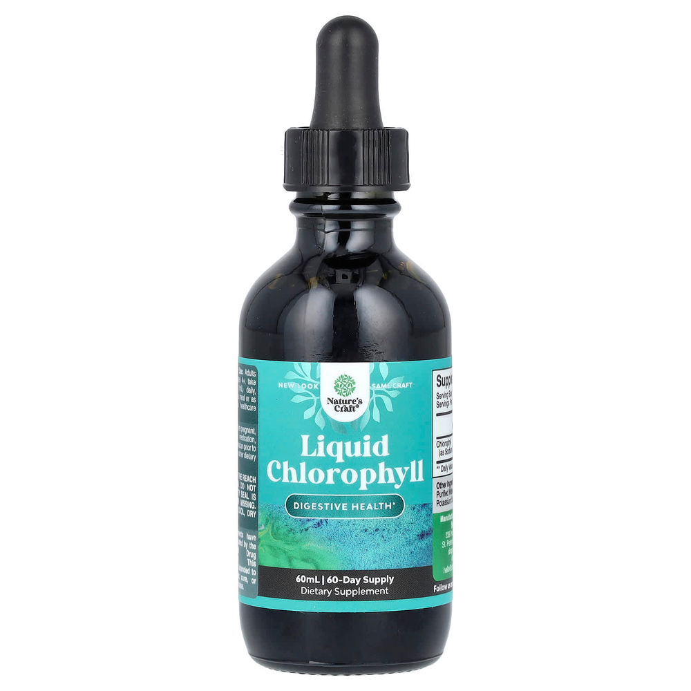 Nature's Craft, жидкий хлорофилл, 60 мл (2 жидк. унции)