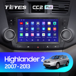 Teyes CC2 Plus 9" для Toyota Highlander 2007-2013