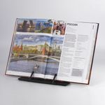 Подставка для книг, учебников BRAUBERG, регулируемый наклон, металл/пластик, черная, 237446